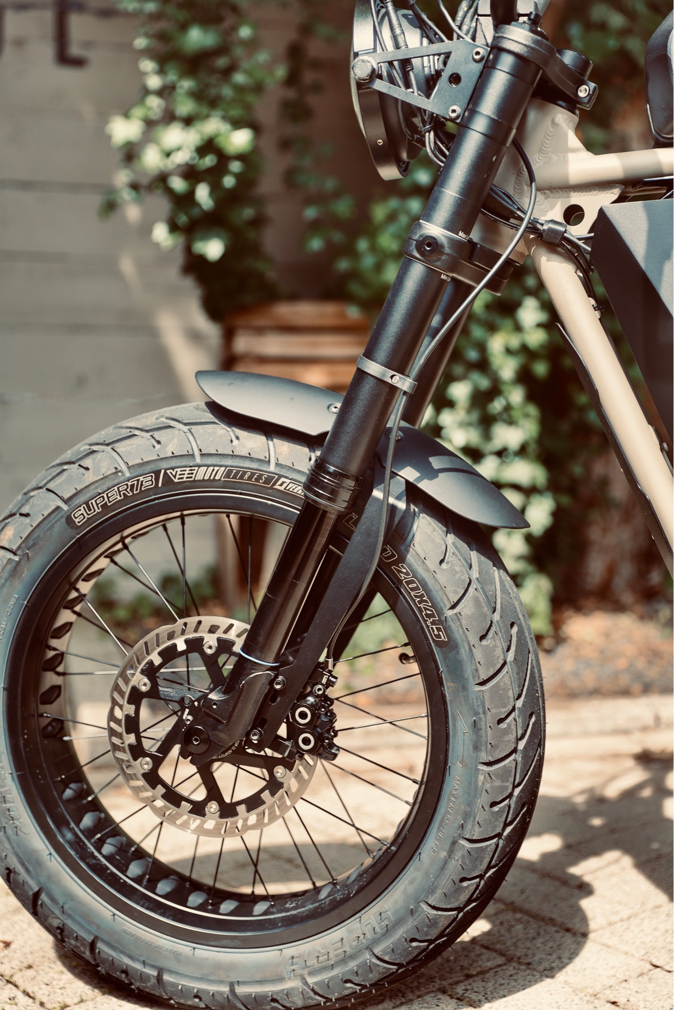 FORTY CUSTOMS R AND ADVENTURE SERIES FRONT MUDGUARD FENDER