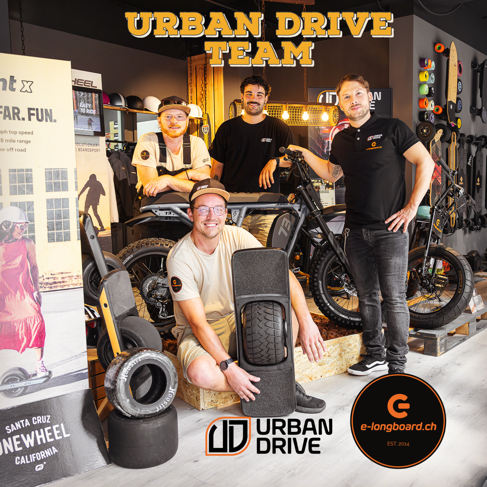 🔧 E-Scooter Reparatur & Service Schweiz – Urban Drive Luzern | Reifen, Akku, Bremsen, Elektronik & Diagnose
