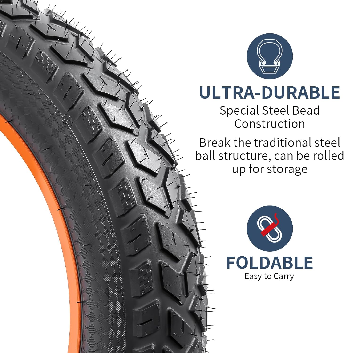 Fat E-Bike-Reifen 20 x 4,0 Bike Fett Reifen Mate Bike