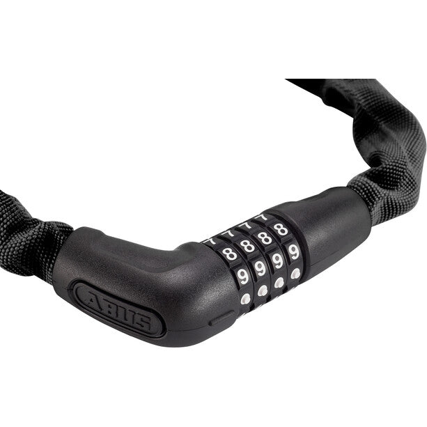 Abus Kettenschloss 1385 Code ohne Halter schwarz