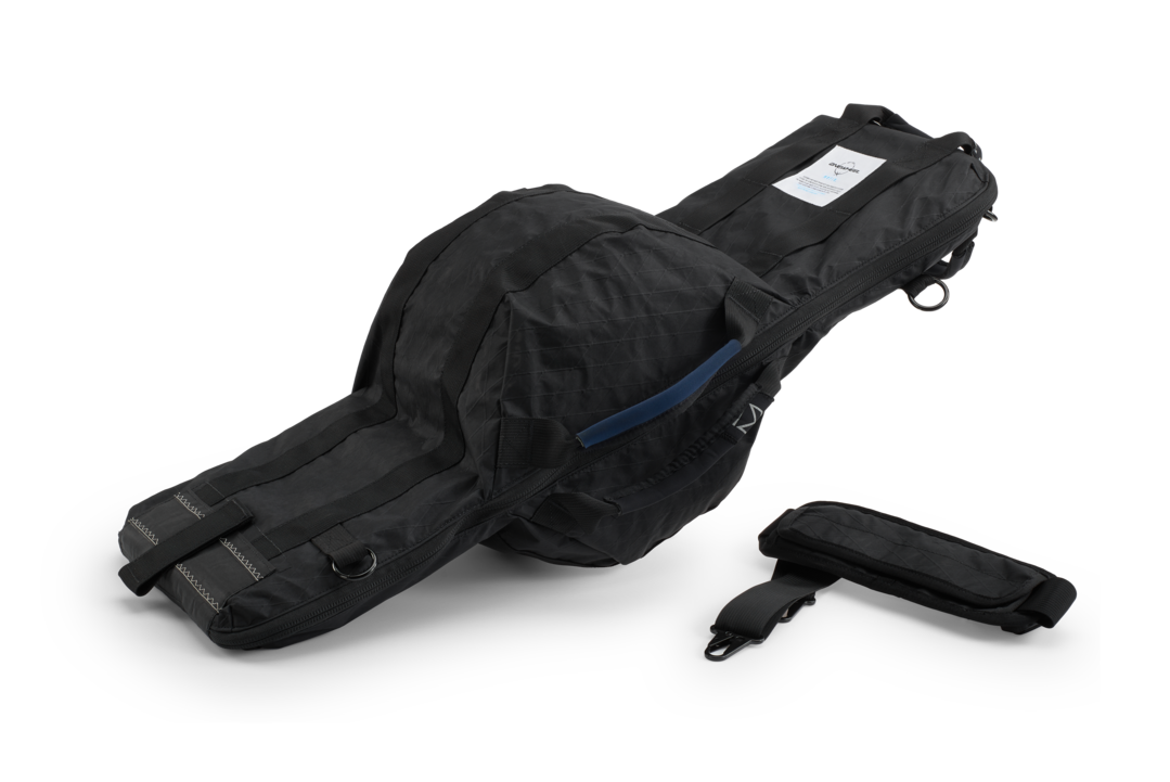 Double Black Onewheel Slingpack.