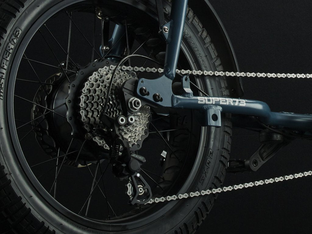 Super73-S2 - Hudson Blue Ausstellung Model.