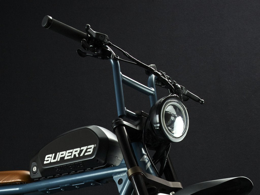 Super73-S2 - Hudson Blue Ausstellung Model.