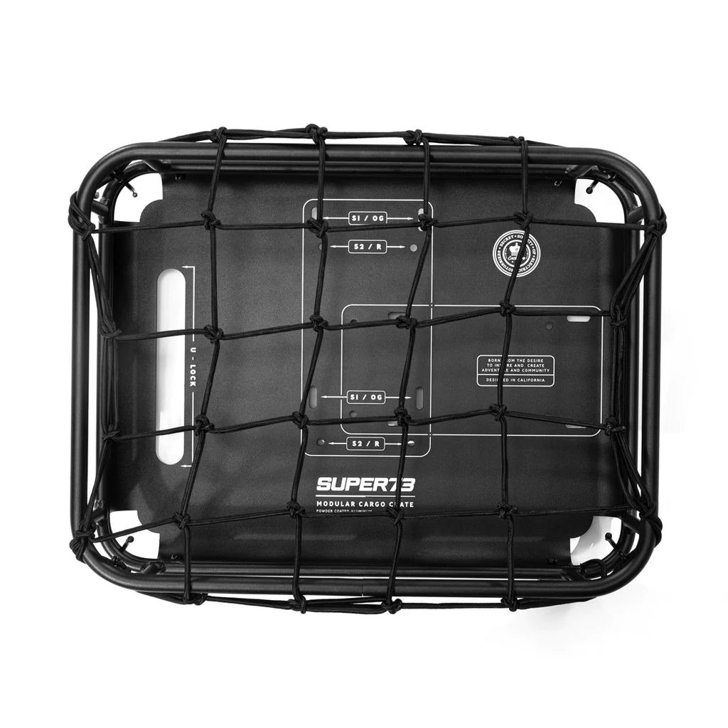 SUPER73 MODULAR CARGO CRATE WITH NET