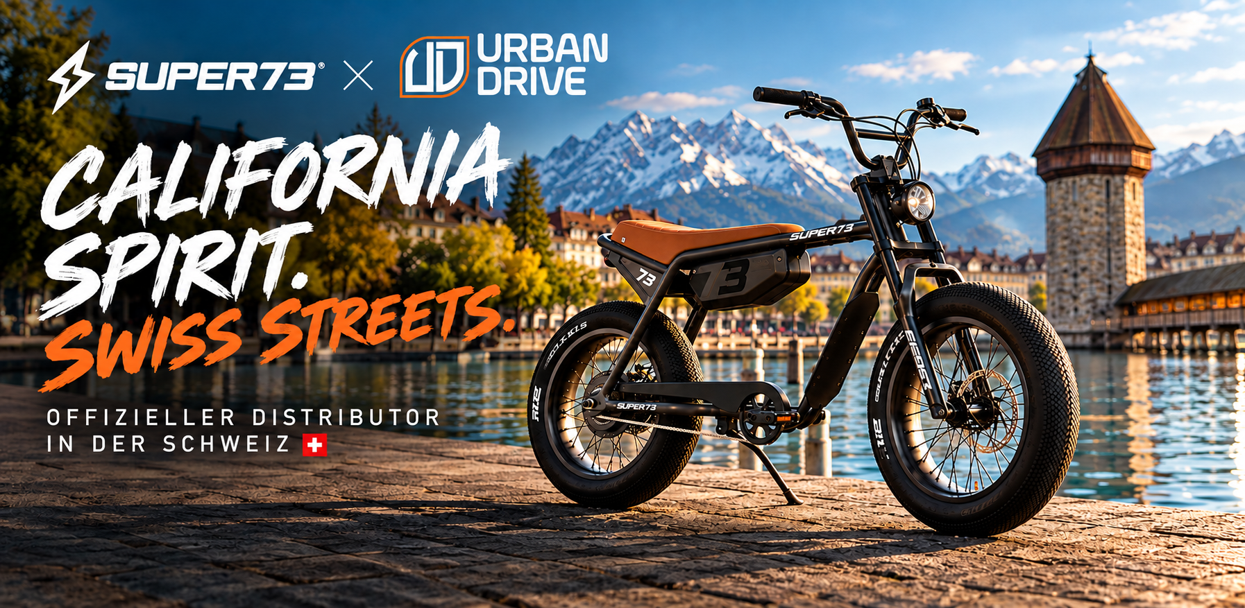 SUPER73 Schweiz: Urban Drive ist neuer offizieller Distributor