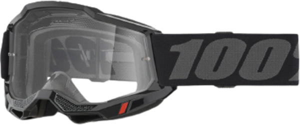 100%  Accuri 2 OTG Goggle Black - Clear Lens